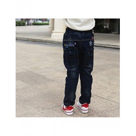 Girl Going out / Casual/Daily / School Patchwork Jeans-Denim All Seasons  