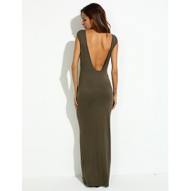 Women's Slit Sexy Maxi Dress