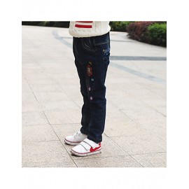 Girl Going out / Casual/Daily / School Patchwork Jeans-Denim All Seasons  