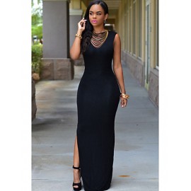 Women's Slit Sexy Maxi Dress