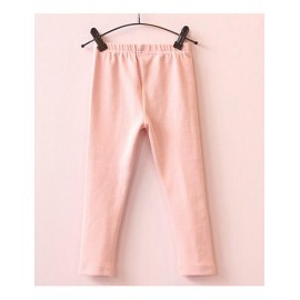 Girl's Casual/Daily Solid PantsCotton Fall Blue / Pink / Gray  